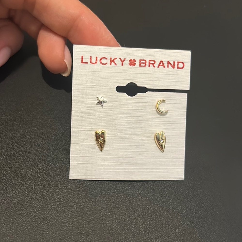 Lucky Brand earring set